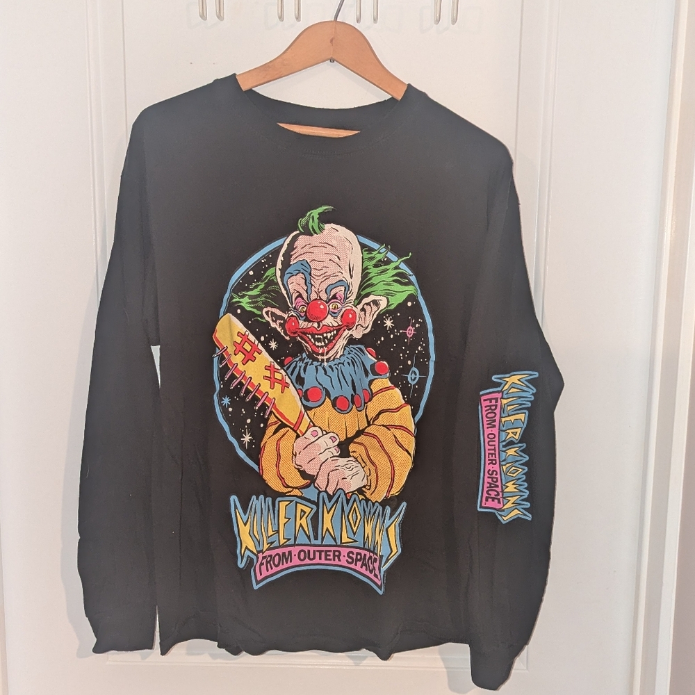 ⭐3 for $20⭐ Killer Klowns from Outer Space Black Long Sleeve Shirt